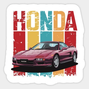 Honda Acura NSX Vintage Car Sticker